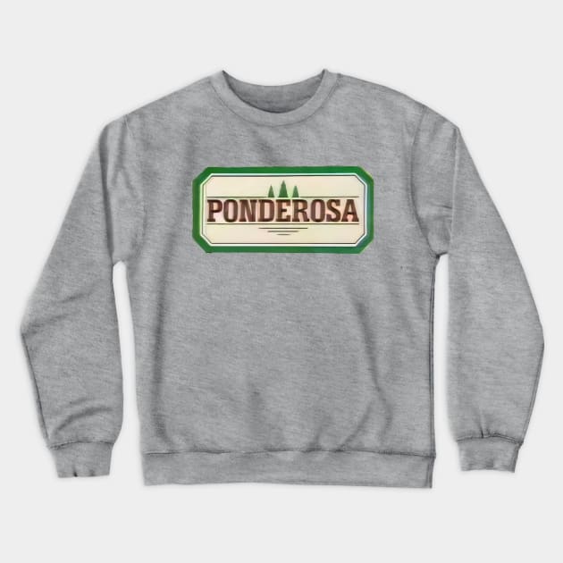 Ponderosa Crewneck Sweatshirt by Cutter Grind Transport